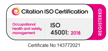 ISO 45001:2018 occupational health and safety certified